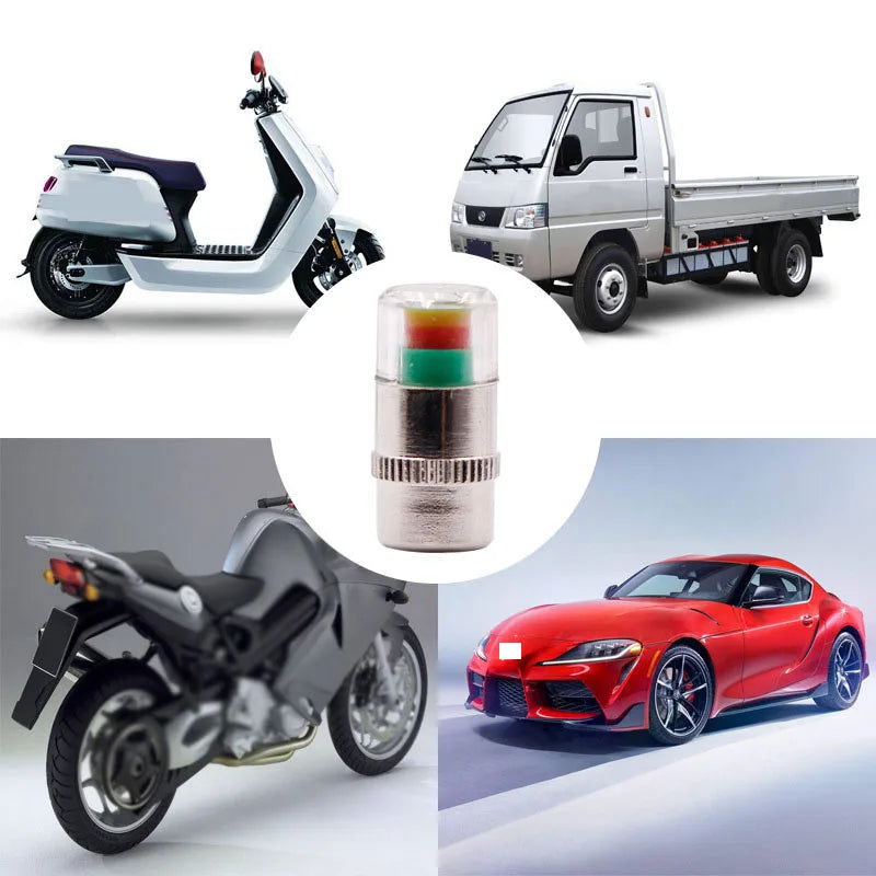(2pcs Set) Tire Pressure Gauge Cap Sensor For Bike - China To BD Web