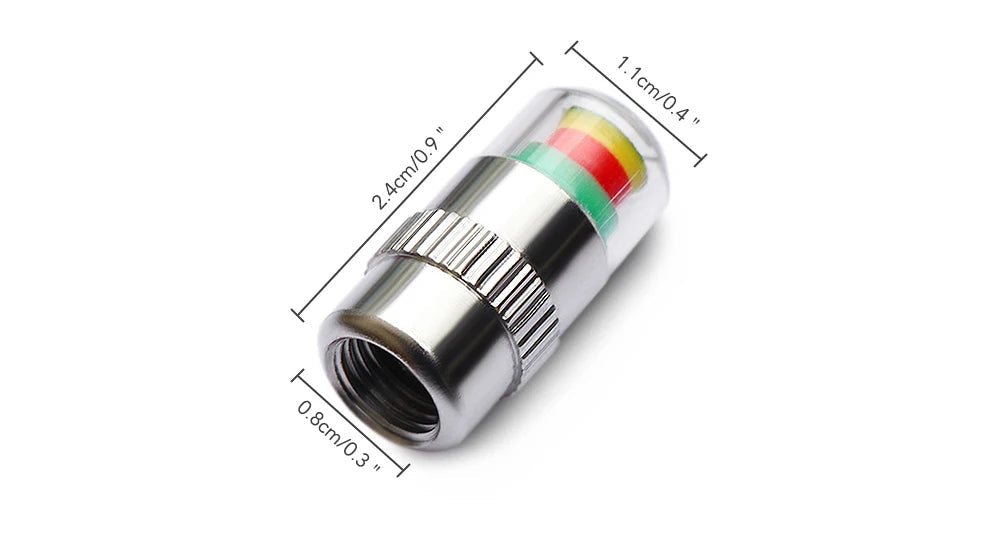 (4pcs Set) Tire Pressure Gauge Cap Sensor for Car - China To BD Web
