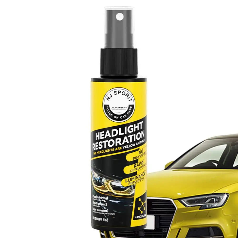 Car Headlight Coating Spray Liquid Car Light Cleaner And Restorer UV Resistant Long Lasting Head Light Coating Spray For car SUV - China To BD Web