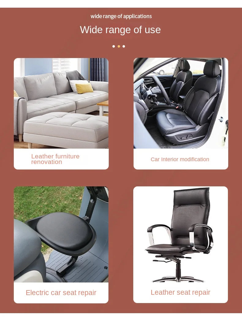( কালো - লম্বা ৪.৫০ফুট -চওড়া ২.৩০ফুট ) Self-adhesive Leather Stickers Patch
