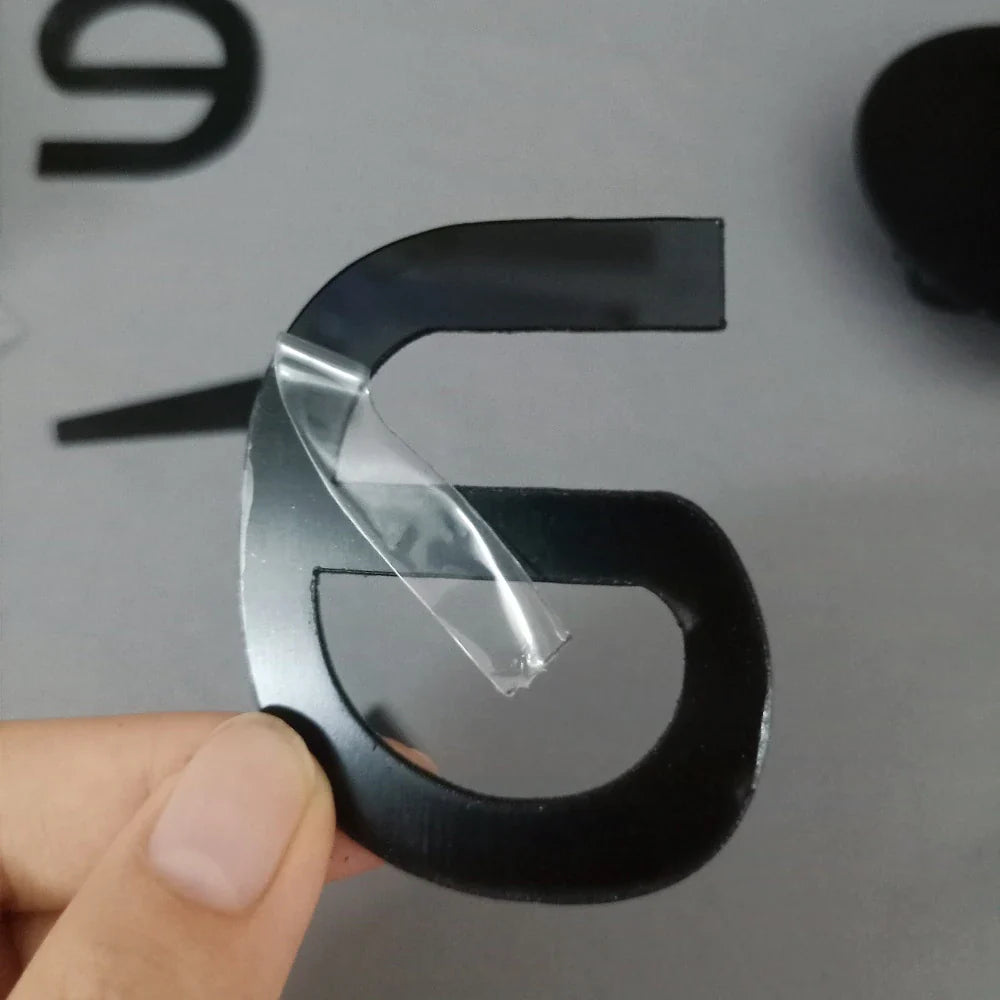 সিলভার কালার Acrylic DIY Wall Clock
