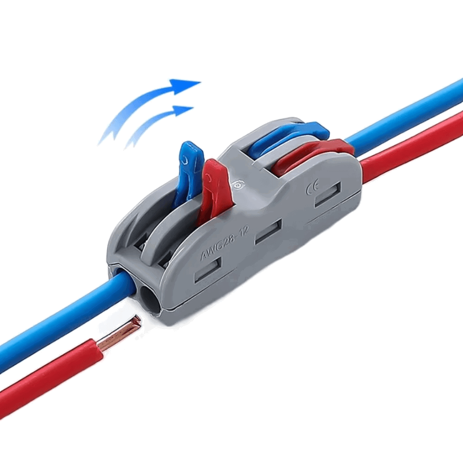 (২০পিচ মাত্র ১৮০০ টাকা)Mini Fast Wiring Cable Connectors Universal Compact Splitter - China To BD Web