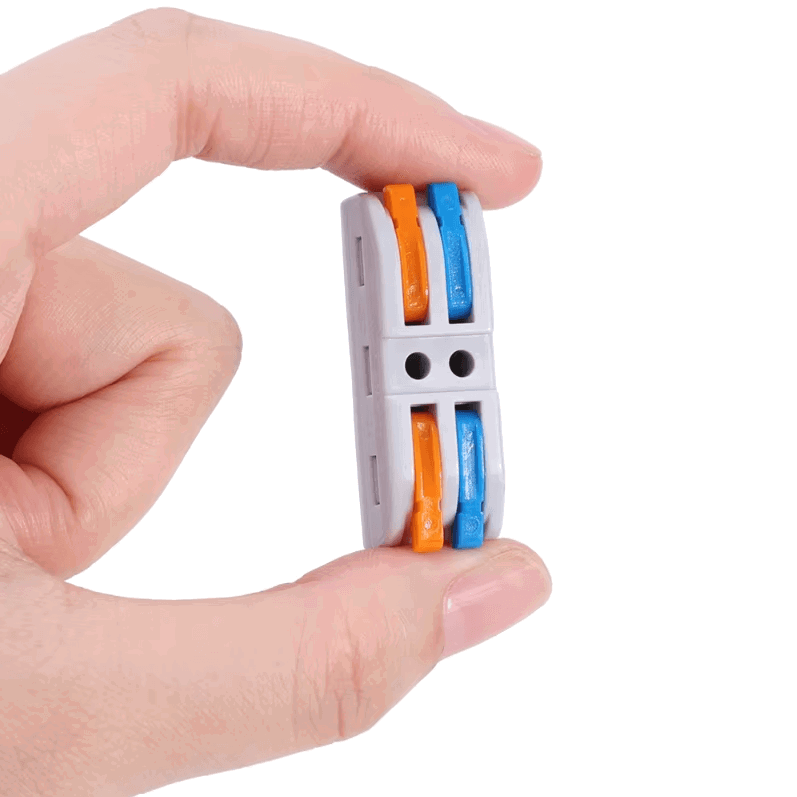 (২০পিচ মাত্র ১৮০০ টাকা)Mini Fast Wiring Cable Connectors Universal Compact Splitter - China To BD Web