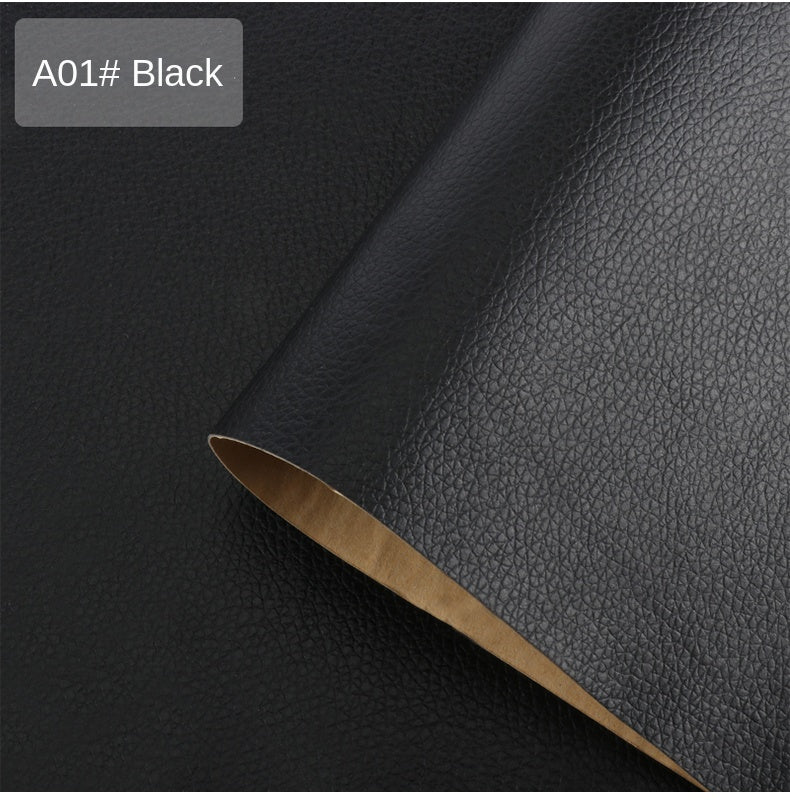 ( কালো - লম্বা ৪.৫০ফুট -চওড়া ২.৩০ফুট ) Self-adhesive Leather Stickers Patch