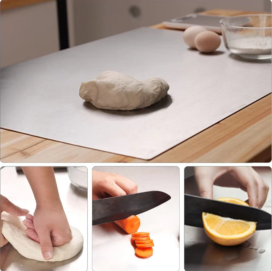 (১২ইঞ্চি লম্বা ১৬ ইঞ্চি চওড়া)Stainless Steel Cutting Board