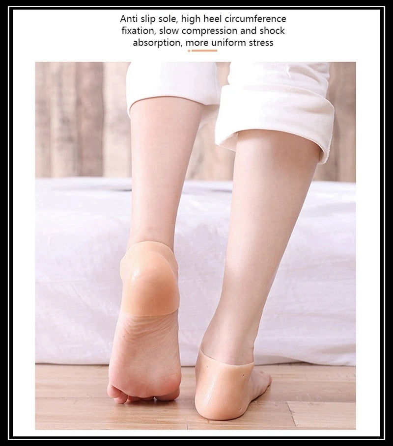 Silicone Feet Care Socks Moisturizing Gel Heel Thin Socks - China To BD Web