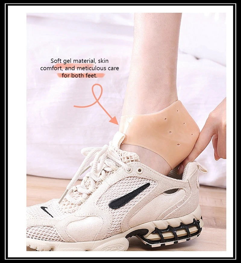 Silicone Feet Care Socks Moisturizing Gel Heel Thin Socks - China To BD Web
