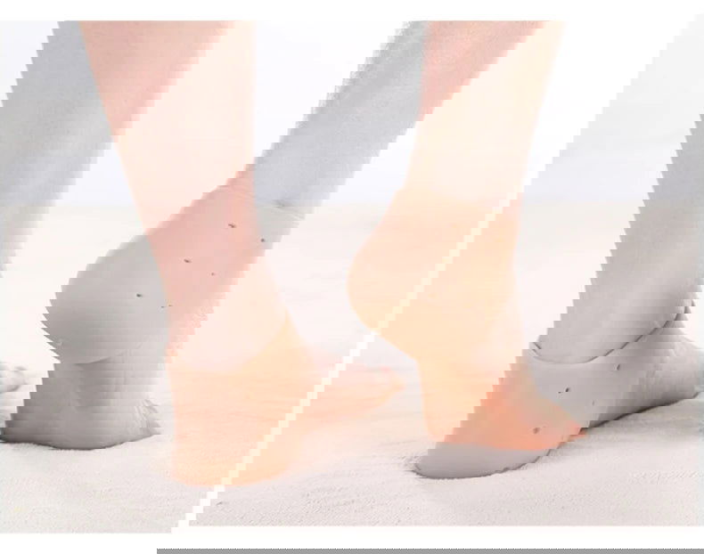 Silicone Feet Care Socks Moisturizing Gel Heel Thin Socks - China To BD Web
