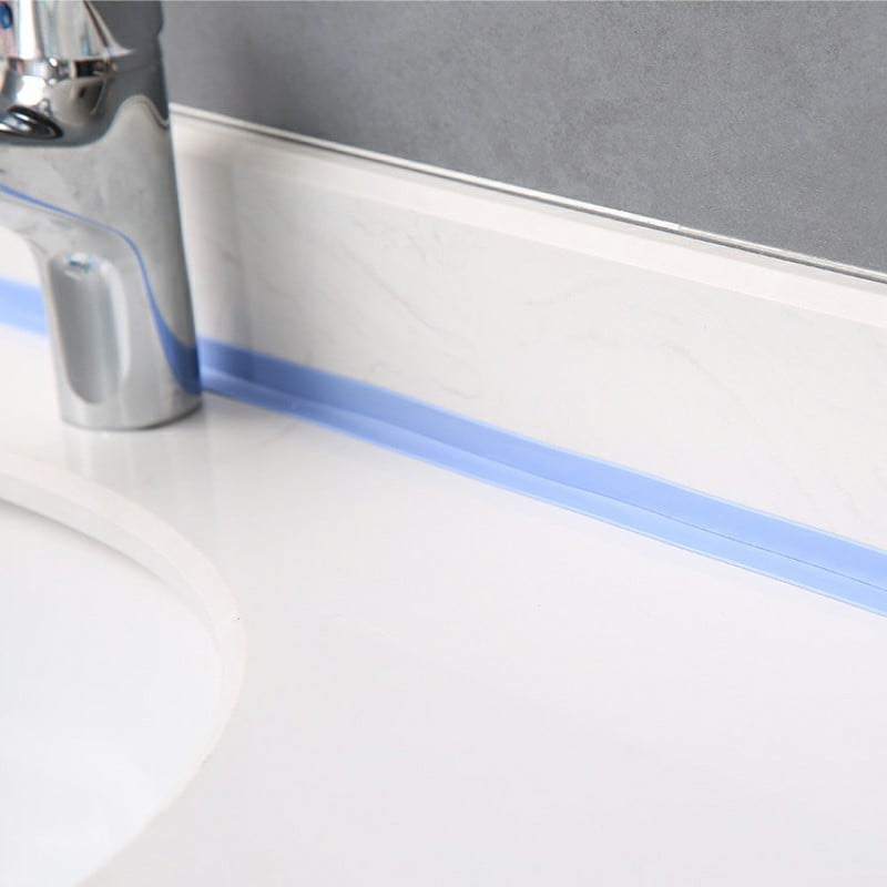 ( প্লেইন Blue কালার ) Sealing Tape For Bathroom Kitchen PVC Self Adhesive - China To BD Web