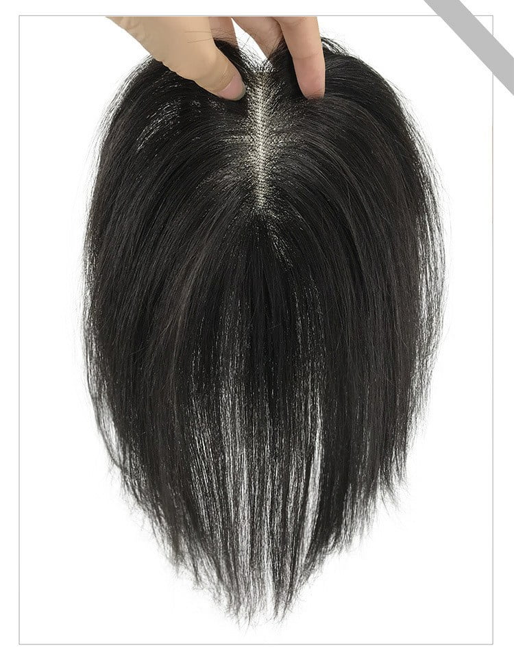 ( ন্যাচারাল ব্ল্যাক ) Clip In Hair Piece Women Real Hairpiece - China To BD Web