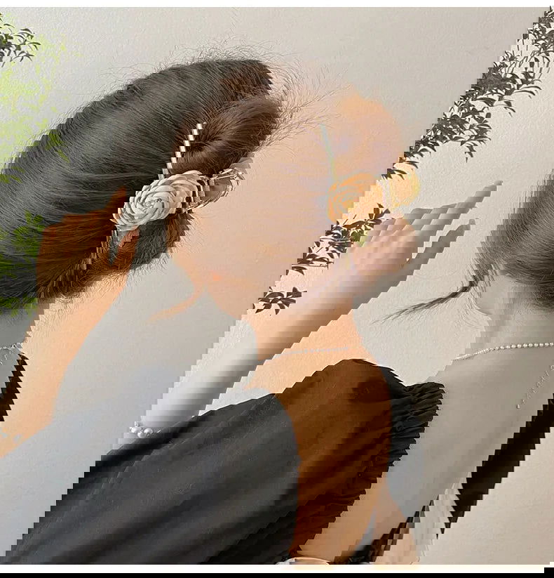 ( লাইট  ব্রাউন ) Clip In Hair Piece Women Real Hairpiece - China To BD Web