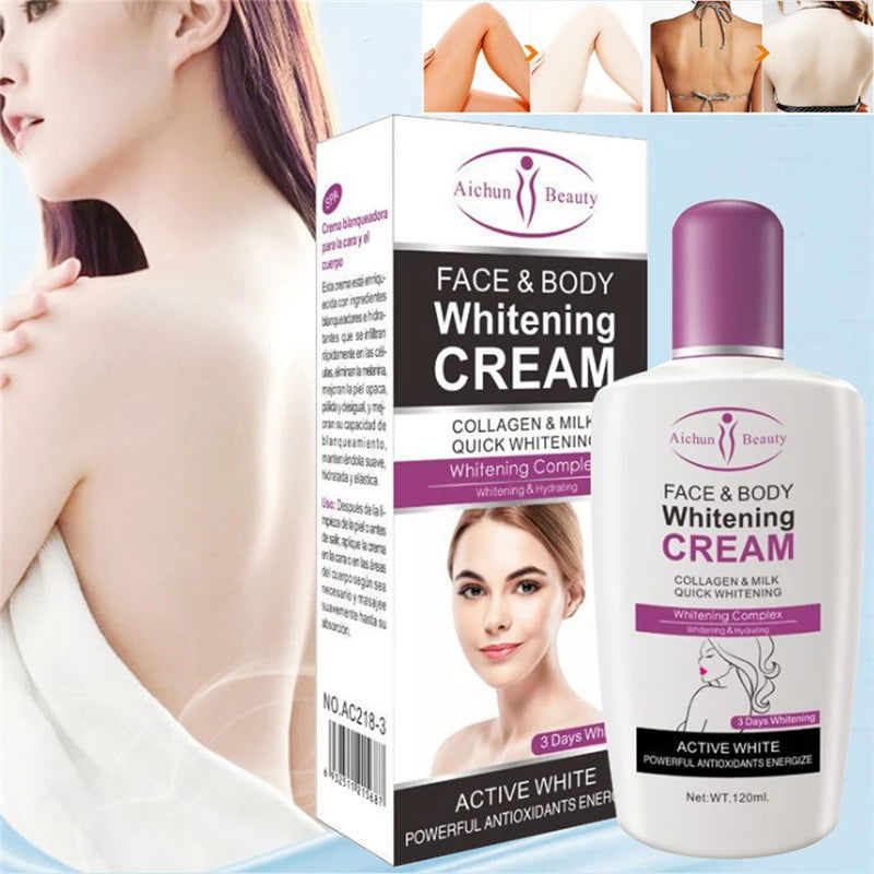 Collagen Milk Bleaching Face Body Cream - China To BD Web