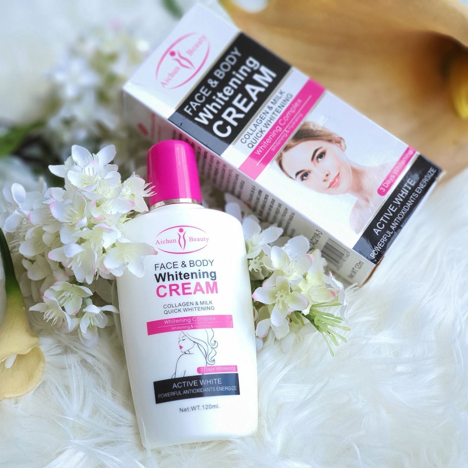 Collagen Milk Bleaching Face Body Cream - China To BD Web