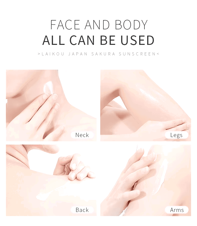Laikou japan sakura sunscreen One Of the Best Cream + Sunscreen. - China To BD Web