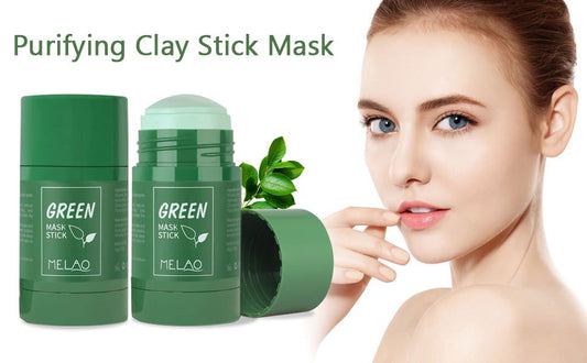 Melao Green Tea Mask Stick for Face Blackhead Remover Deep Pore Cleansing Brightening Facial Purifying Clean Matcha Clay Mud Mask - China To BD Web