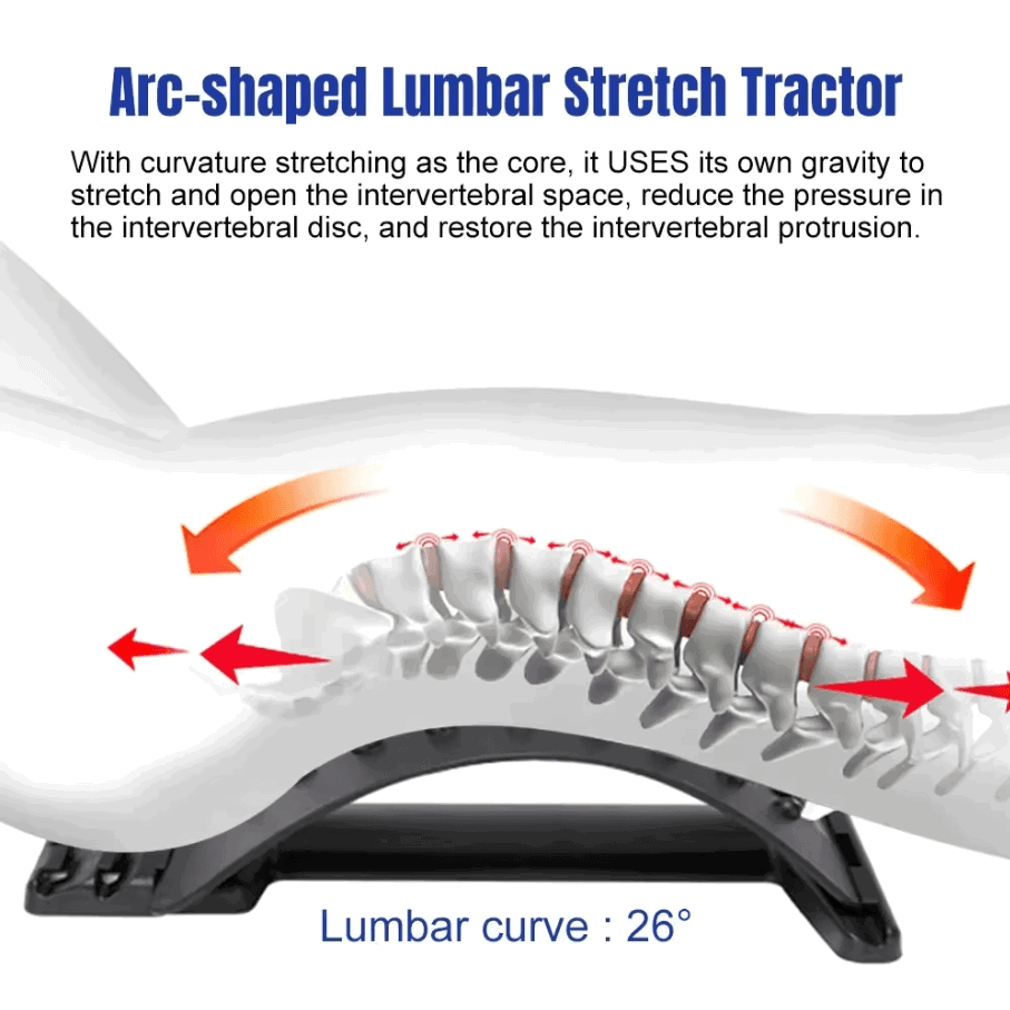 (পিঠ, কোমর এবং ঘাড়ের ব্যথা)Multi-Level Adjustable Back Massager - China To BD Web
