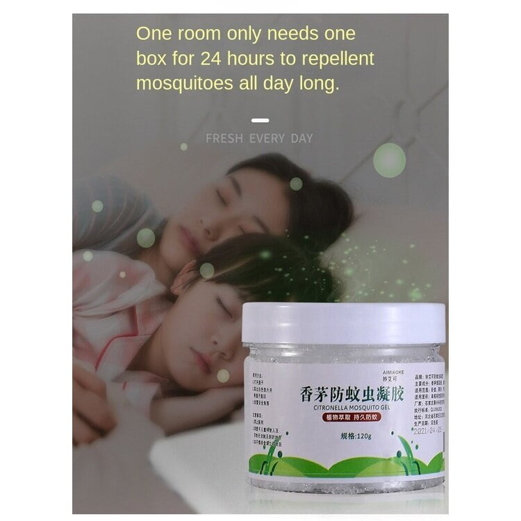 Natural Mosquito Repellent Scented Gel Protection Pure Citronella Oils Anti-Insect Non-Toxic Safe for Kids and Baby - China To BD Web