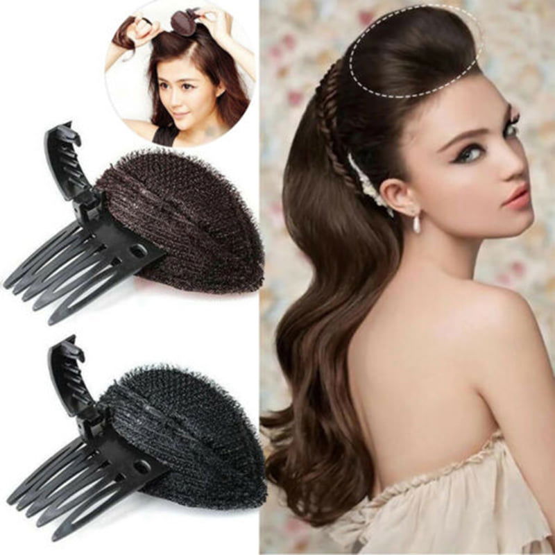 (৩ পিচের সেট ) Puff Hair Head Cushion Invisible Fluffy Hair Pad Sponge Clip - China To BD Web