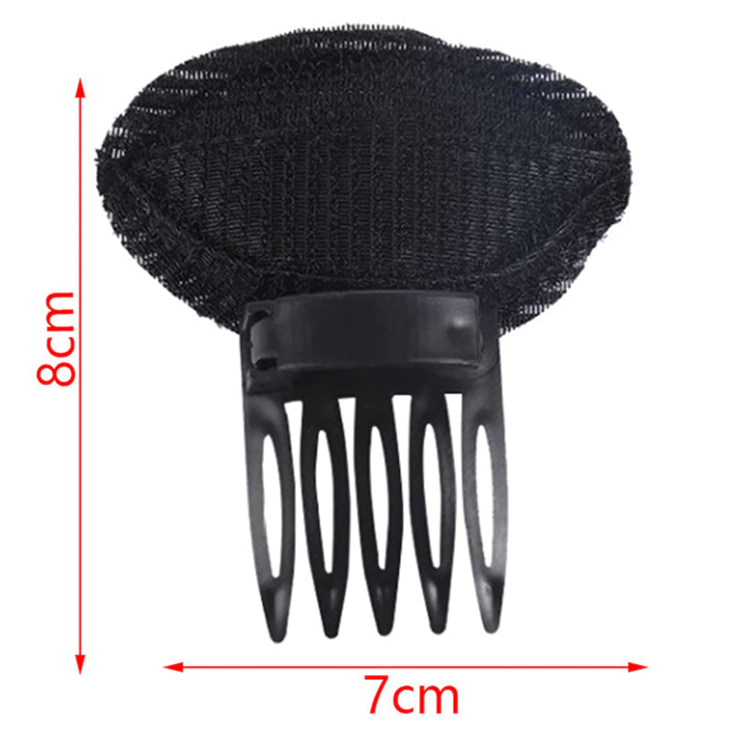 (৩ পিচের সেট ) Puff Hair Head Cushion Invisible Fluffy Hair Pad Sponge Clip - China To BD Web