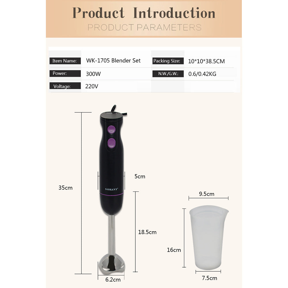 Multi-functional Electric Hand Blender