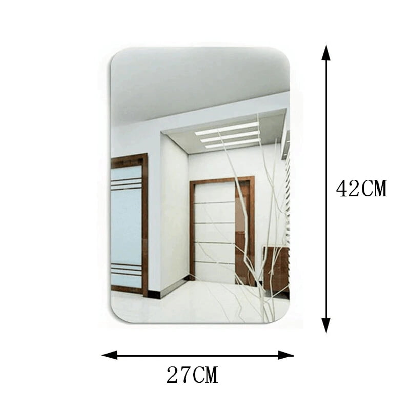 ( SQUARE )Acrylic Mirror Stickers 27*42CM Wall Stickers - China To BD Web