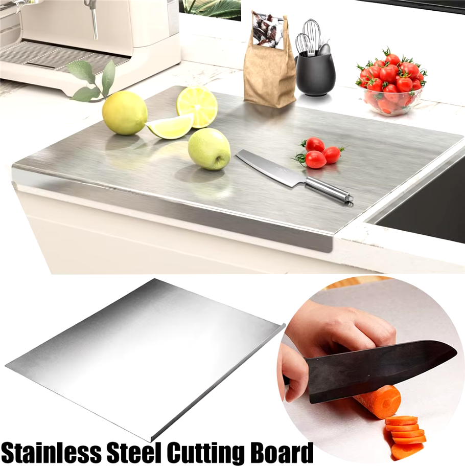 (১৬ইঞ্চি লম্বা ২৪ ইঞ্চি চওড়া)Stainless Steel Cutting Board