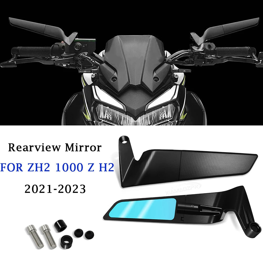 Stealth Universal Rear View Motorcycle Aluminum Mirror - China To BD Web