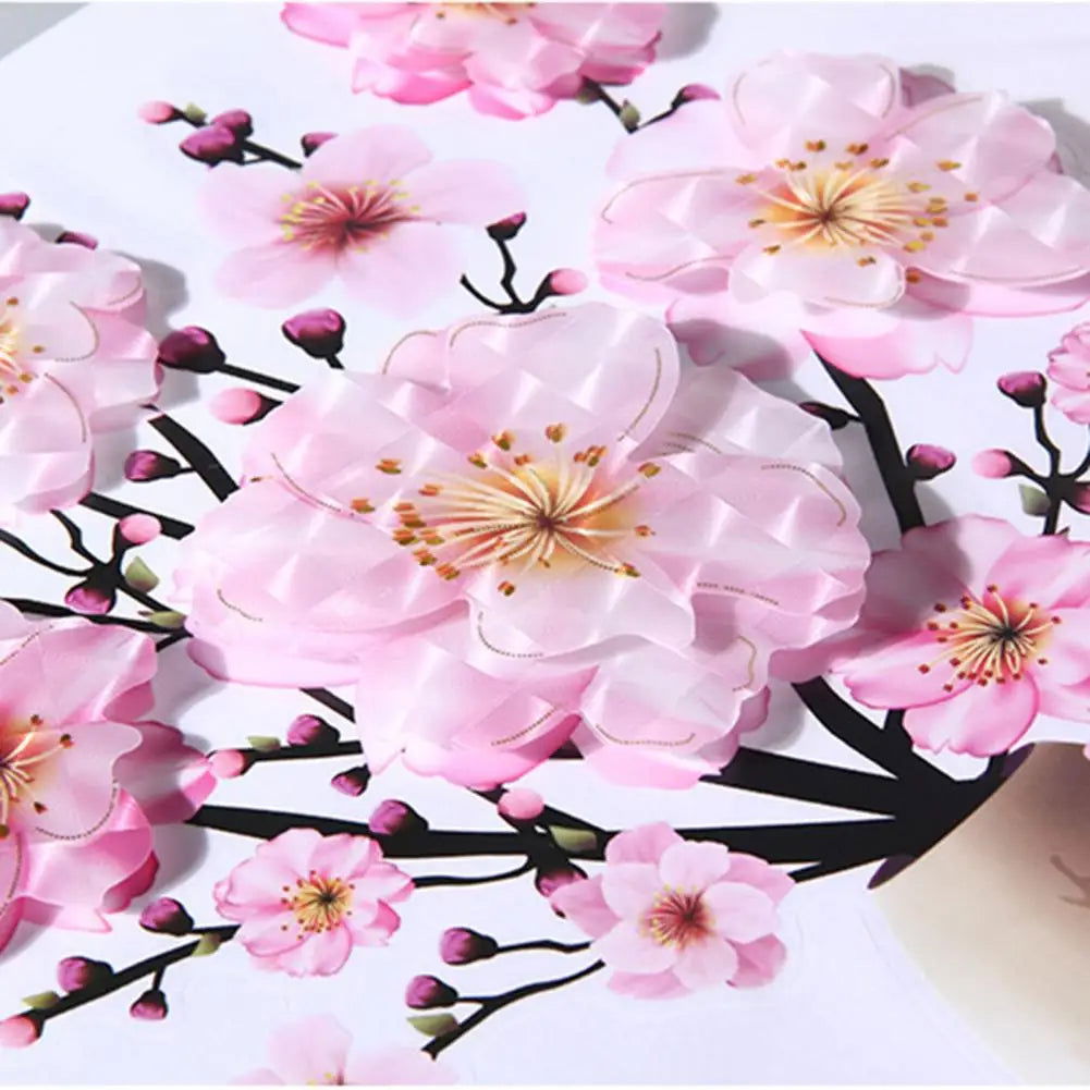 Vase Wall Sticker Waterproof Lovely Simulation Butterfly Floral Decals - China To BD Web